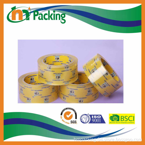 Carton Sealing Crystal Clear BOPP Packing Tape for Wholesale